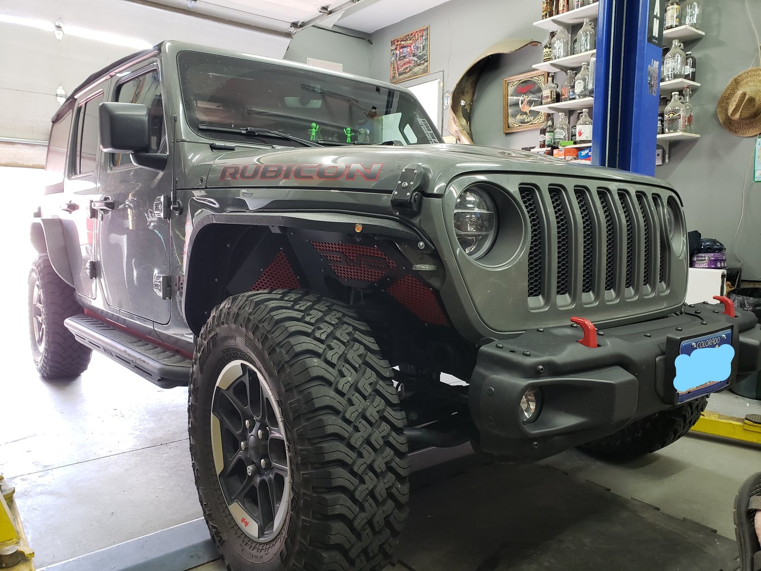 DV8 Offroad FDJL02 Slim Fenders for 1822 Jeep Wrangler JL Quadratec